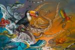 "Path Of The Sea" | Prints in Paintings by Greg "CRAOLA" Simkins