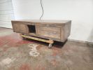 Model #1103 - Custom Floating Double Sink Vanity | Countertop in Furniture by Limitless Woodworking. Item composed of maple wood compatible with mid century modern and contemporary style