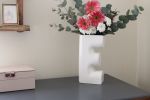 Ceramic Vase | Letter E | Vases & Vessels by Studio Patenaude