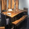 Kitchen Dining Table | Tables by Ironscustomwood. Item made of walnut