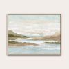 Swept Inland Art Print - Coastal Beach Landscape | Prints in Paintings by Lara Eckerman Art