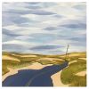 Through Dunes and Clouds | Prints by Neon Dunes by Lily Keller. Item composed of canvas & paper