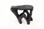 Rustic Sculptural Coffee Table, Burnt Black Wood, Carved, Unique, Logniture | Tables by Logniture