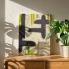 Sprout | Green Abstract Original Painting | Oil And Acrylic Painting in Paintings by Abby May