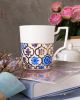 Royal Art Bone China Mug: Hand-Painted with Genuine 3K Gold | Drinkware by Artisan Homeware | The Section Cafe in Tambon Kho Hong. Item composed of ceramic