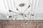 Sputnik Lamp - Modern Ceiling Lamp - Model No. 7788 | Chandeliers by Peared Creation. Item composed of brass