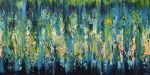 Lagon Bleu | Oil And Acrylic Painting in Paintings by Lisa Carney