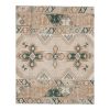 Muted Color Oushak Rug, Living Room Rug, Handknotted Wool | Area Rug in Rugs by Vintage Pillows Store. Item composed of cotton and fiber