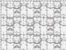 Itajime, Dusk | Fabric in Linens & Bedding by Philomela Textiles & Wallpaper. Item composed of linen