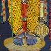 Lord Guruvayurappan / Guruvayoorappan Handmade Precious Beje | Embroidery in Wall Hangings by MagicSimSim