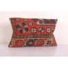 Muted Carpet Rug Pillow, Vintage Brick Red Pastel Ethnic Tur | Cushion in Pillows by Vintage Pillows Store
