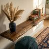 Solid Walnut Wood Live Edge Floating Shelf – Custom Wall Piece | Shelving in Storage by Ironscustomwood