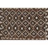 Vintage Turkish Kayseri Kilim Rug 3'10" X 4'7" | Area Rug in Rugs by Vintage Pillows Store. Item composed of wool and fiber