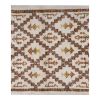 Mid 20th Century Moroccan Unusual Shaggy Tulu Rug | Area Rug in Rugs by Vintage Pillows Store. Item composed of cotton and fiber