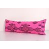 Turkish Pink Bedding Pillow Cover, Organic Wool Boho Pillow | Cushion in Pillows by Vintage Pillows Store