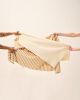 Everyday Bath Towel - Fawn Stripe | Textiles by MINNA