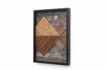 Mountain Reflection #2 18"x24" | Wall Sculpture in Wall Hangings by Craig Forget. Item made of wood works with mid century modern & contemporary style