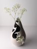 nosara vessel 4 | raku vessel | Sculptures by harlow studio. Item made of ceramic compatible with contemporary and japandi style