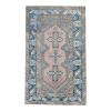 Vintage Hand Knotted Turkish Oushak Carpet | Area Rug in Rugs by Vintage Pillows Store. Item composed of cotton and fiber