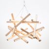 TORUS MAXI chandelier | Chandeliers by Next Level Lighting. Item composed of oak wood