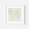 Eighty One Continuous World Map Dots Collage | Paintings by Amelia Coward