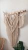 Large Macrame Wall Hanging - "Andrea" | Wall Hangings by Rosie the Wanderer. Item made of wood & cotton