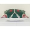 Uzbek ikat fabric designer ikat pillow SilkWay ikats living | Cushion in Pillows by Vintage Pillows Store