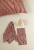 Rustic Stripes Block Print Napkins, Set of 4 | Linens & Bedding by Ninéh