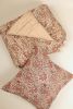 Amber Bloom Kalamkari Cotton Quilt | Linens & Bedding by Ninéh