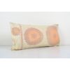 Turkish Pink Suzani Cushion Cover, Suzani Hippie Bed Pillow | Pillows by Vintage Pillows Store