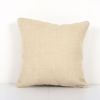 Square Hemp Organic Kilim Pillow Case, Turkish Cushion Pillo | Pillows by Vintage Pillows Store