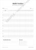 Printable Habit Tracker A4 | 5 Color Themes + Horizontal Layout | Undated Monthly Habit Journal | Instant Download PDF | Gift Cards by Colorize Paper Studio