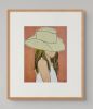 Gossip Cowgirl : The One Who Adds a Little Extra | Prints in Paintings by carrie song