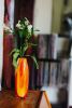 Glass Blown Top Dog Tie-Dyed Pencil Vase | Vases & Vessels by Maria Ida Designs. Item made of glass