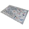 Multi Jacquard Woven Wool Blend Modern Geometric Area Rug | Rugs by Swiflo