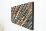 After The Rain #3 60"x24" | Wall Sculpture in Wall Hangings by Craig Forget. Item composed of wood in mid century modern or contemporary style