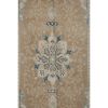 Unique Pattern Turkish Oushak Rug, Pale Overdyed Boho Carpet | Area Rug in Rugs by Vintage Pillows Store. Item composed of cotton