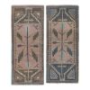 Vintage Turkish Oriental Matching Runner in Muted Colors | Runner Rug in Rugs by Vintage P. Item composed of cotton
