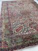 MAGICAL Botanical Antique Kerman Lavar | Area Rug in Rugs by The Loom House. Item made of wool with fiber