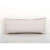 Muted Blue Carpet Rug Bedding Pillow, Faded Ethnic Turkish L | Cushion in Pillows by Vintage Pillows Store