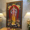 Lord Guruvayurappan / Guruvayoorappan Handmade Precious Beje | Embroidery in Wall Hangings by MagicSimSim