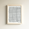 Plaid | Framed Textile | Tapestry in Wall Hangings by Little Korboose. Item made of cotton & fiber