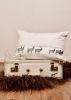 "The March" Elk Velvet Lumbar Pillow 14x22 | Pillows by Vantage Design