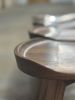 Mid Century Modern Swivel Stool: Hardwood Swiveling Tractor Seat Chair, USA made | Dining Chair in Chairs by Marco Bogazzi