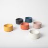 Incense Holders (Round) - Terrazzo | Decorative Objects by Pretti.Cool. Item composed of concrete & glass