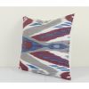 Ikat Cotton Pillow Cover, Accent Cushion, Decorative pillow, | Pillows by Vintage Pillows Store