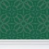Sargassum Seaweed II - Green Pattern | Wallpaper in Wall Treatments by Sean Martorana. Item made of paper
