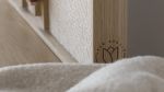 Grainline - Rhythmic Oak Tapestry | Wall Hangings by Lale Studio & Shop. Item composed of oak wood and wool in minimalism or contemporary style
