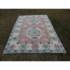 Vintage Hand Knotted Oversize Turkish Kars Rug | Area Rug in Rugs by Vintage Pillows Store. Item composed of cotton and fiber