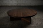 Solid Walnut Round Coffee Table | Tables by NO AGE FURNITURE STUDIO